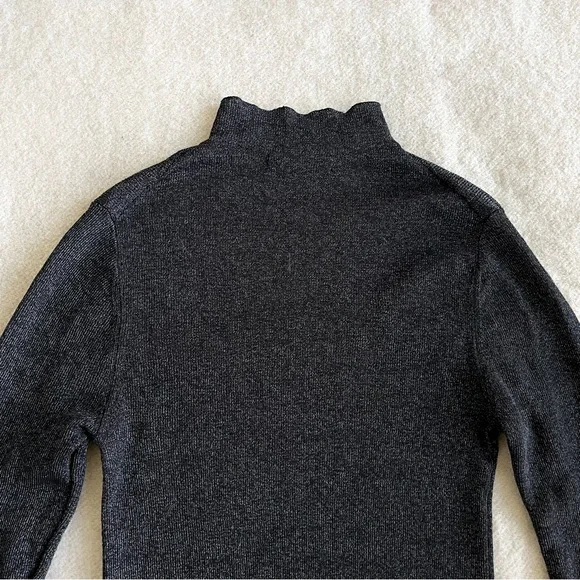 St Agni The Long Sleeve High Neck Knit Top in galaxy - Picture 9 of 11